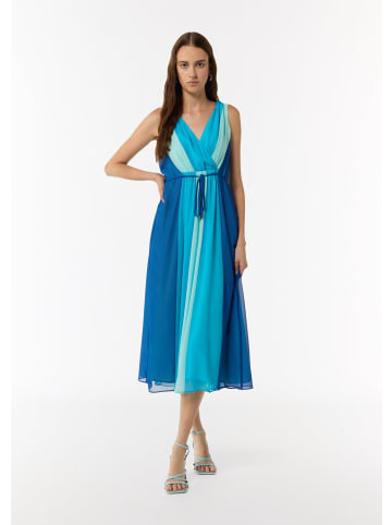 comma Kleid lang in Türkis