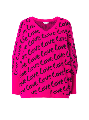 MIAMODA Pullover in neon berry