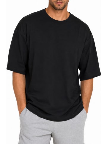Reichstadt Herren Oversized T-Shirt in Black