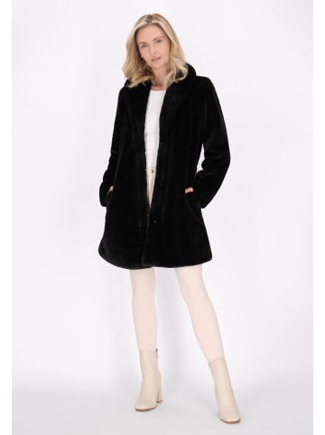 usha WHITE LABEL Damen Mantel in Schwarz