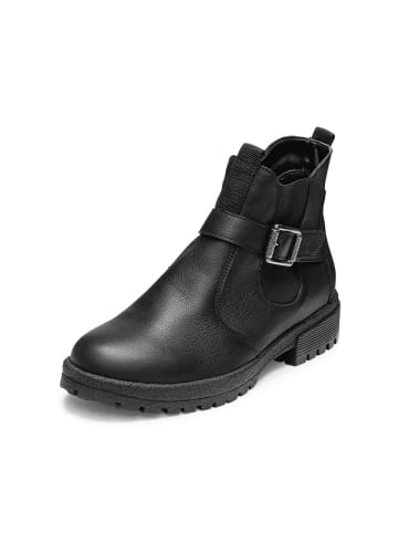 VITAFORM Softnappaleder Stiefeletten in schwarz