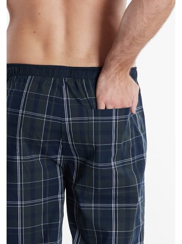 CECEBA Lange-Hose Canadian in blau-dunkel-Karo