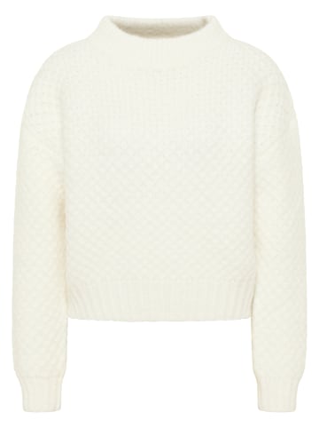 IZIA Strickpullover in Wollweiss