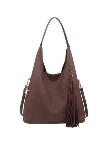 KASSANDRA Handtasche in BROWN