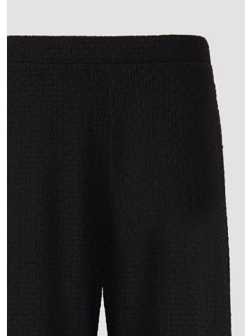 s.Oliver BLACK LABEL Hose lang in Schwarz