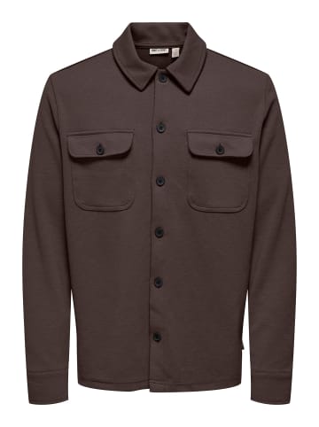 ONLY & SONS Hemd in Coffee Bean