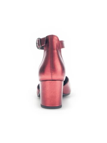 Gabor Riemchenpumps in Rot