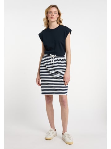 DreiMaster Damen Rock in Marine Weiss