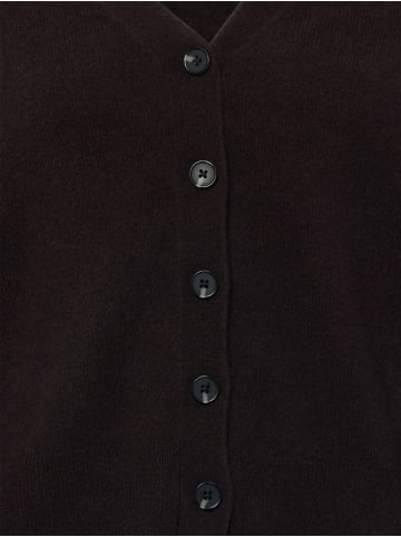 Marie Lund Strickjacke in schoko - 0003