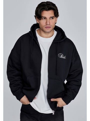 SikSilk Sweatjacke Essentials Full Zip in Black