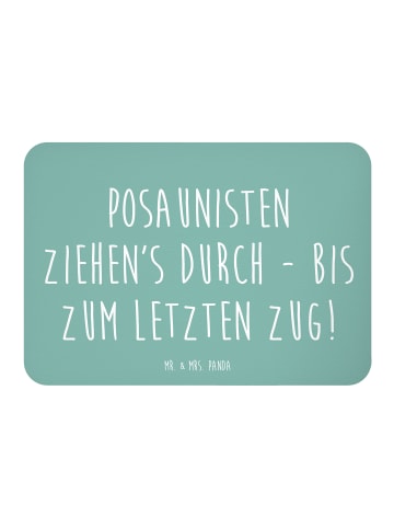 Mr. & Mrs. Panda Magnet Trombone Durchzieher mit Spruch in Meeresbrise