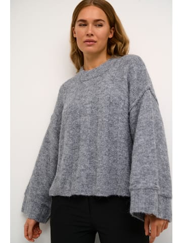 Karen By Simonsen Strickpullover LaraKB in Medium Grey Melange