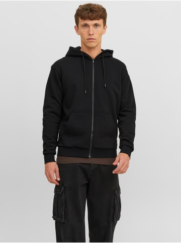 Jack & Jones Kapuzenjacke Regular Fit Hoodie JJEBRADLEY in Schwarz