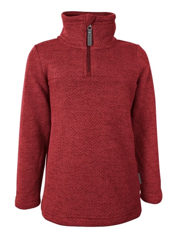 elkline Strick Fleecepullover Jojo in red