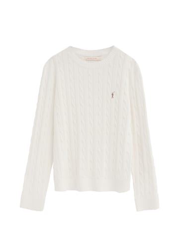 Polo Club Pullover RIGBY GO CABLE U COTTON W VO in Ecru