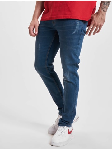 DENIM PROJECT Jeans in washed mid blue