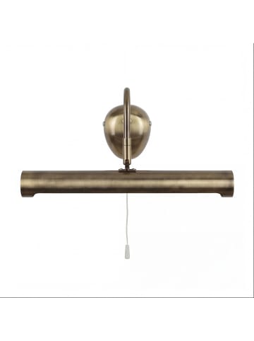 Licht-Erlebnisse Wandlampe (B)36 x (H)15.5 cm in Messing Antik