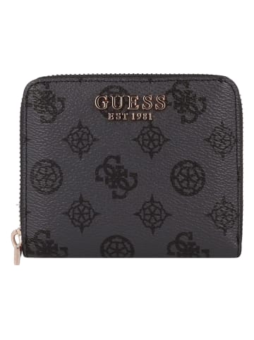 Guess Laurel Geldbörse 11 cm in charcoal logo