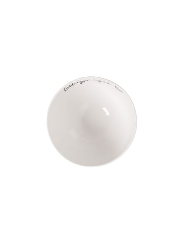 Villeroy & Boch 4er Set Bols Lieblingsmensch Statement in ø 13,8 cm in weiß