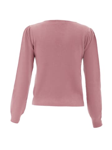 NAEMI Damen Strickpullover in Pink