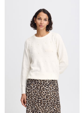 b. young Strickpullover BXOKAMA Regular fit in Off White Melange