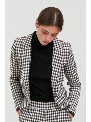 ICHI Sweatblazer in schwarz