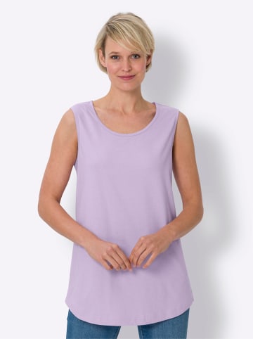 Sieh an! Doppelpack Tops in flieder + mint