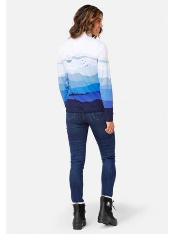 Krimson Klover Baselayer-Top Mountain Sunrise in blues