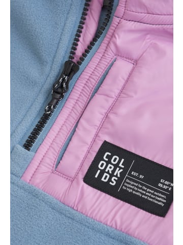Color Kids Troyer COFleece JacketAnorak in Blau