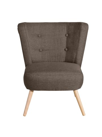 58 aufm Kessel SESSEL Kassi Bezug Flachgewebe Buche natur / sahara