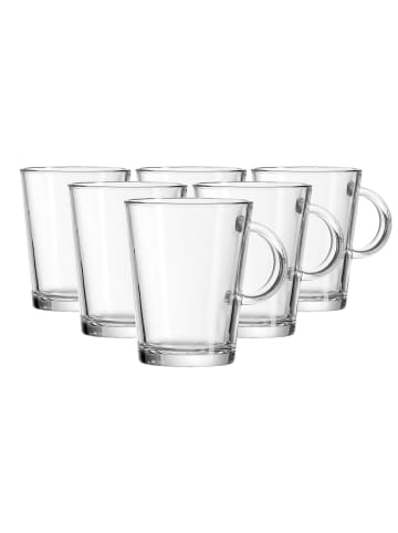 Ritzenhoff & Breker 6er Set Kaffee- / Glühwein-Gläser Arco in Transparent 380 ml in transparent