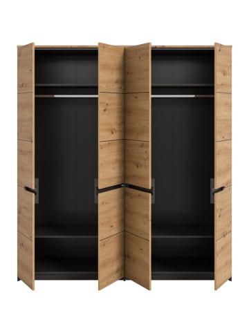 ebuy24 Kleiderschrank Canu Eiche 180 x 59 cm