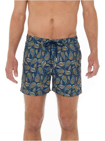 HOM Beach Boxer Abaco in navy print