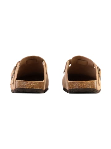 Divine Factory Noga Joasis Edge Lederpantoletten Braun