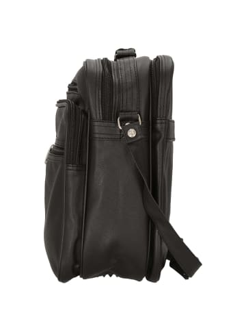 D&N Bags & More Flugumhänger - Umhängetasche 39 cm (schwarz) in schwarz