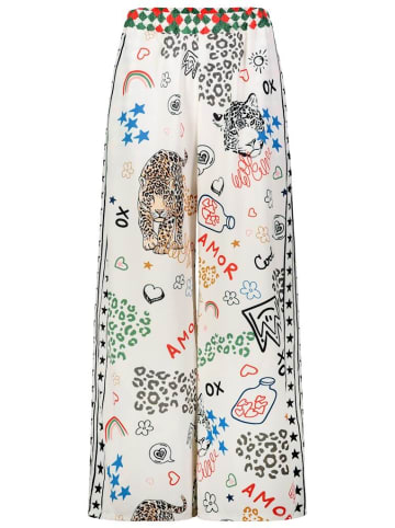 Eight2Nine Hose in allover print: animal leo-star-graphic