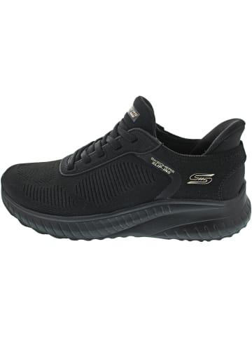 Skechers Slip-Ins:Bobs Squad Chaos Slipper Schwarz