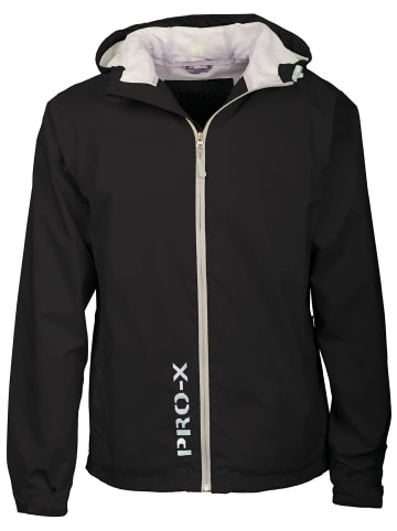 PRO-X elements Regenjacke "FLASH" in Schwarz