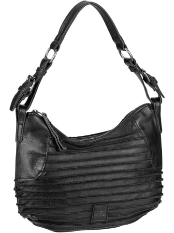 FREDs BRUDER Beuteltasche Riffel Fectors Midi Hobo in Black