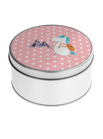 Mr. & Mrs. Panda Aufbewahrungsbehälter Einhorn Bergsteiger ohne ... in Rot Pastell