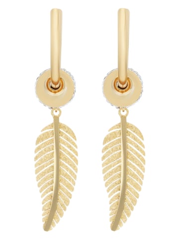 Adeliás Damen Anhänger aus Edelstahl in gold