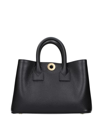 Burberry Schwarz Leder Handtasche