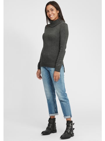 Oxmo Rollkragenpullover OXPIA in Grau