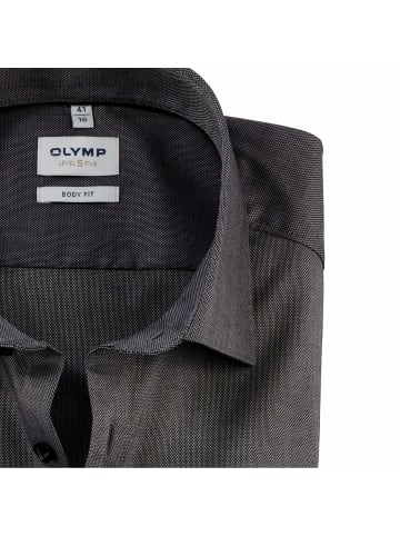 OLYMP  Langarm Business Hemd für Herren in grau