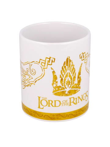 COFI 1453 Lord of the Rings Tasse 325ml Keramiktasse mit Geschenkbox in Weiß