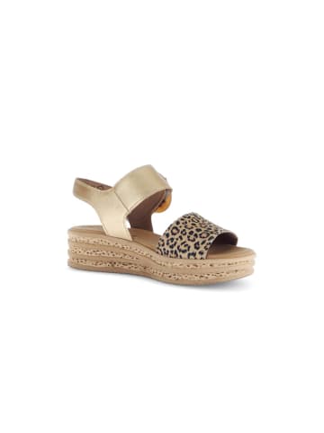 Gabor Plateau Sandalen in beige