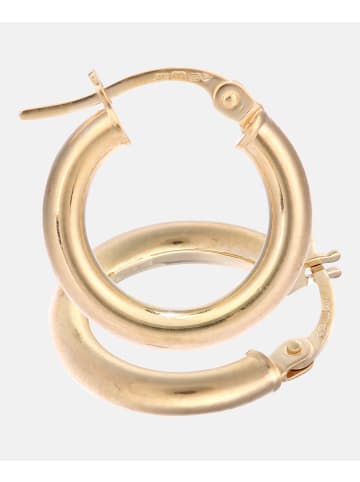 Vanlere Creolen aus 375 Gelbgold