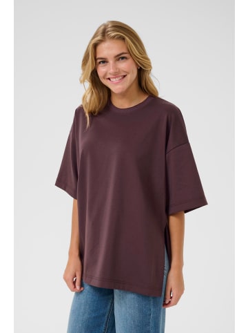 Kaffe Kurzarmbluse KAjenny Oversize fit in Fudge