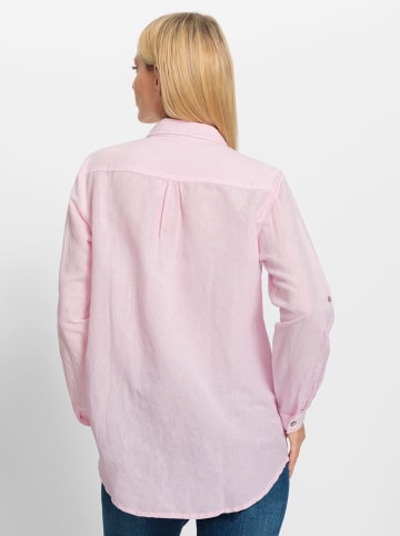 Heine Longbluse in hellrosé