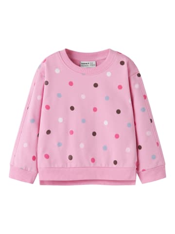 name it Nmfnisala Sweatshirt in begonia pink